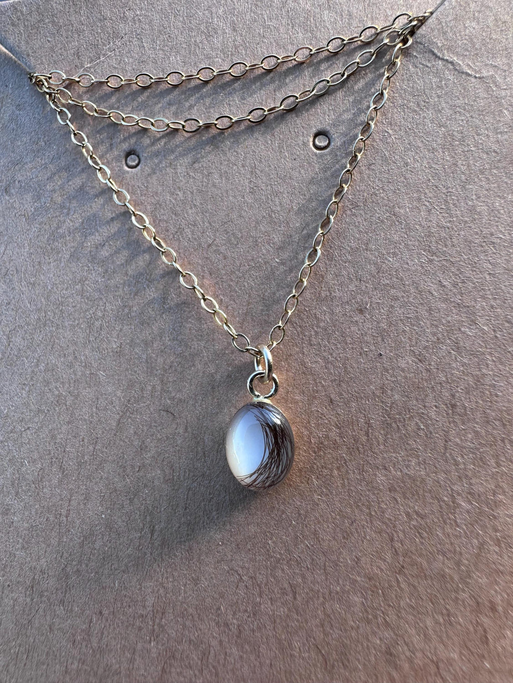 Hair Keepsake Necklace, Pet Fur Jewelry, Baby Hair Locket Jewelry