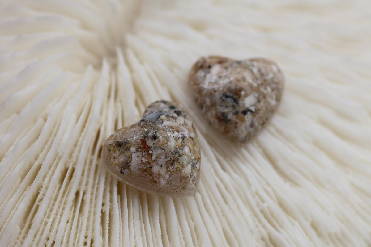 Holding Hearts Keepsake Stones, Ashes Loose Stones, Worry Stones