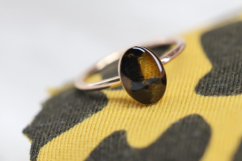 Fabric Keepsake Ring, Baby Blanket or Hat Ring