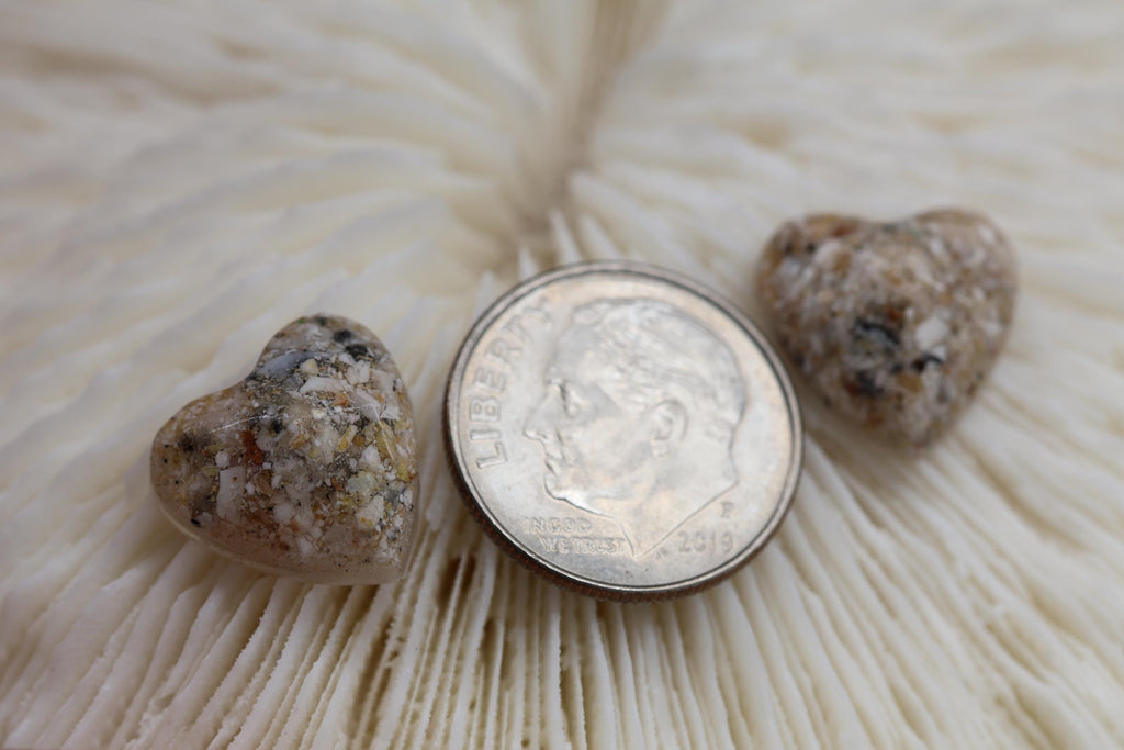 Holding Hearts Keepsake Stones, Ashes Loose Stones, Worry Stones