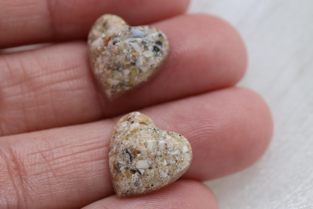 Holding Hearts Keepsake Stones, Ashes Loose Stones, Worry Stones