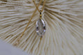 Cremation Ashes Marquise CZ Diamond Necklace on Satellite Chain