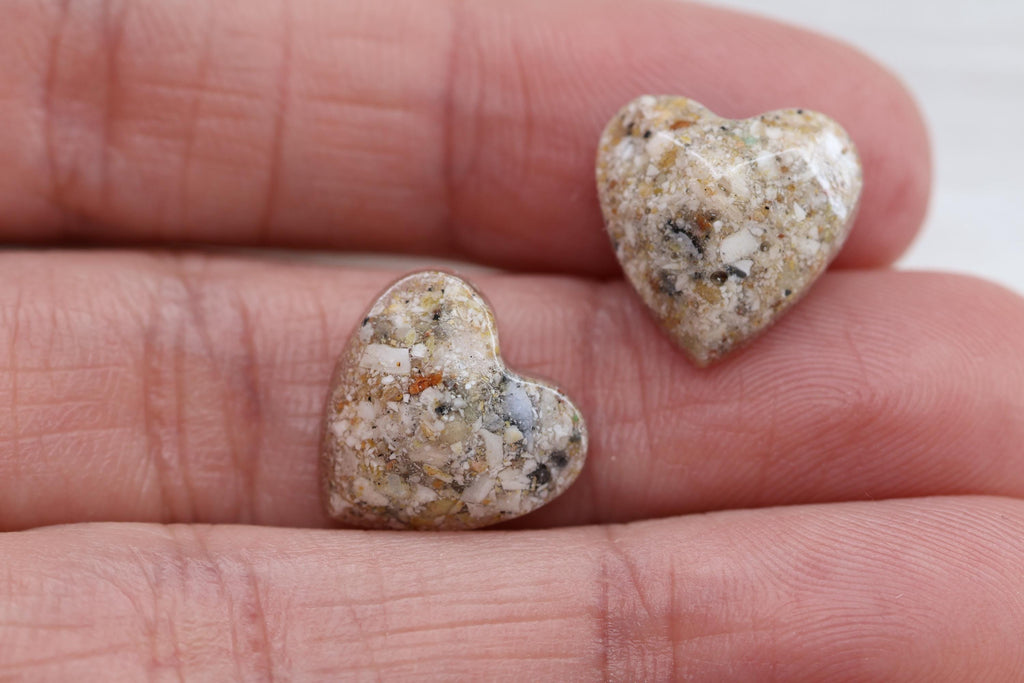 Holding Hearts Keepsake Stones, Ashes Loose Stones, Worry Stones