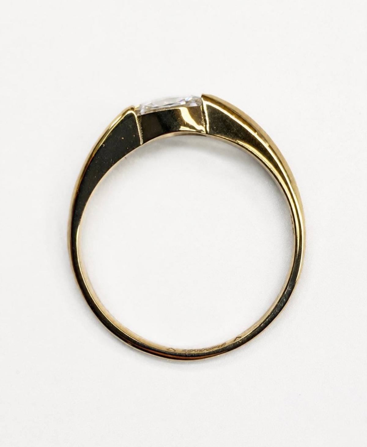 East-West Marquise Cremation Ashes Ring