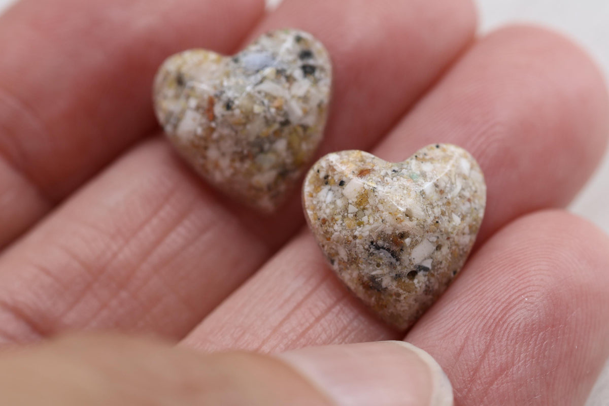 Holding Hearts Keepsake Stones, Ashes Loose Stones, Worry Stones