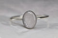 Breastmilk Pearlescent Ring, Gold or Silver Flake Mother’s Milk Ring