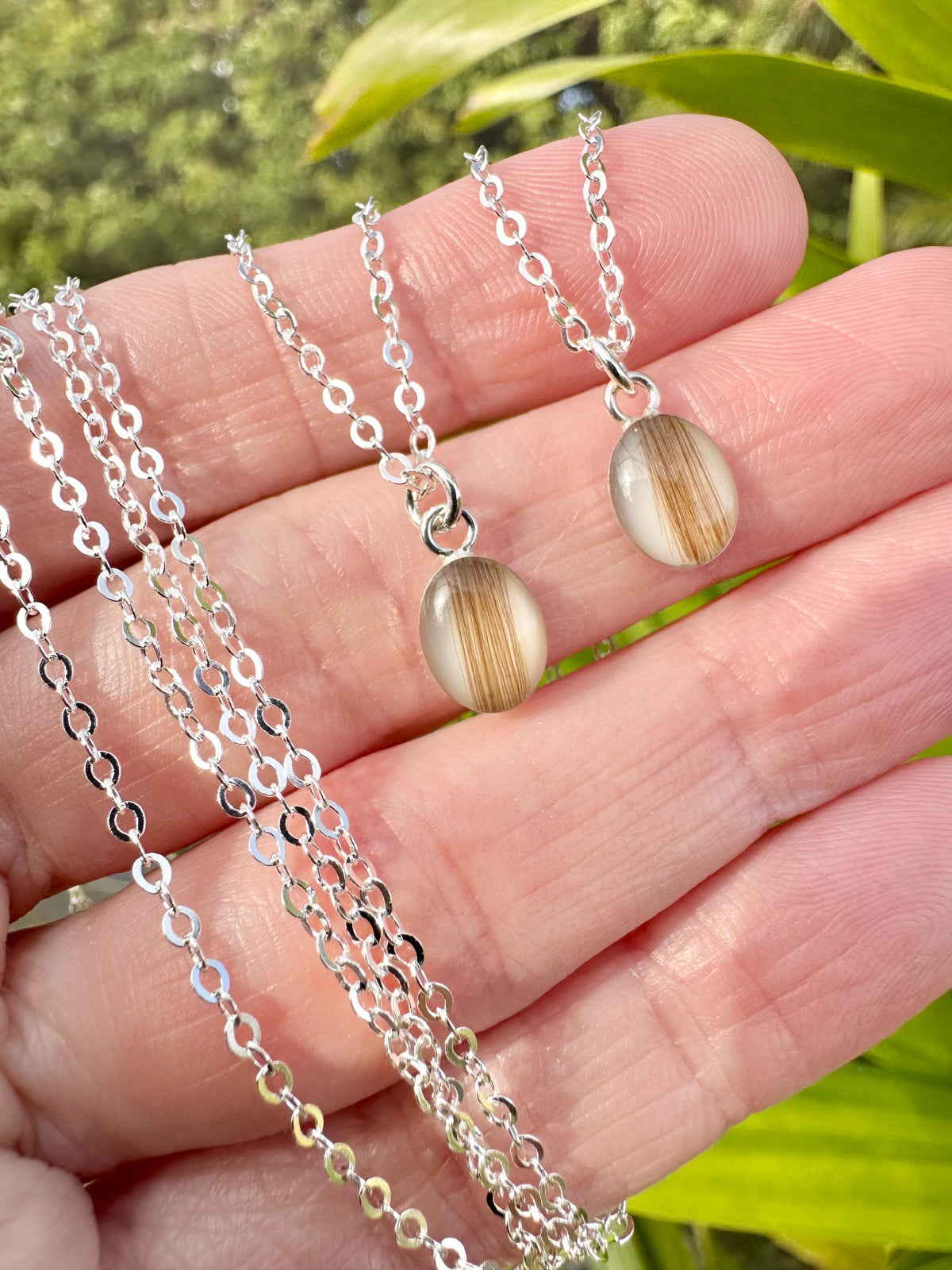 Hair Keepsake Necklace, Pet Fur Jewelry, Baby Hair Locket Jewelry