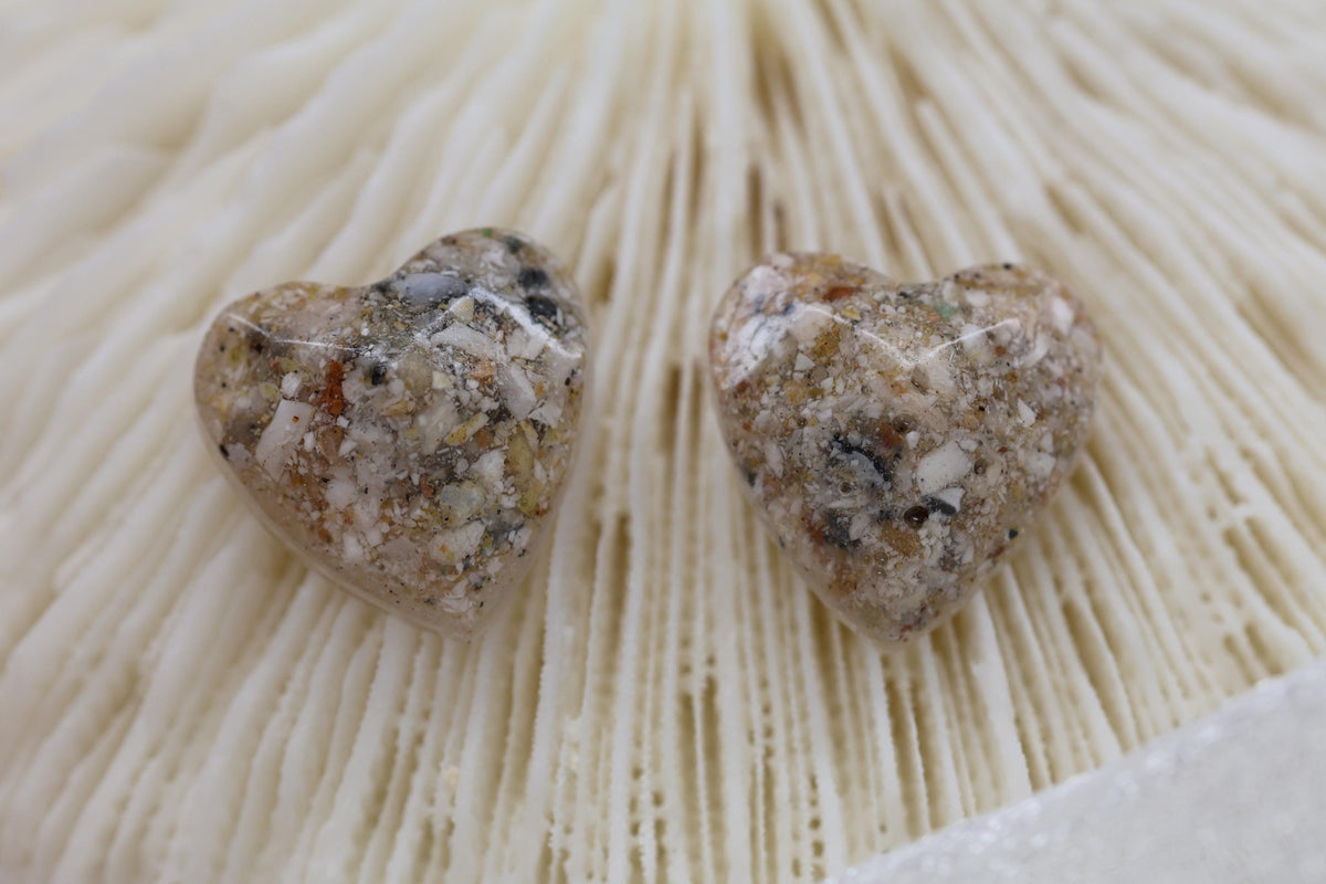 Holding Hearts Keepsake Stones, Ashes Loose Stones, Worry Stones