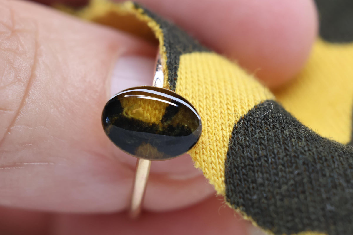 Fabric Keepsake Ring, Baby Blanket or Hat Ring